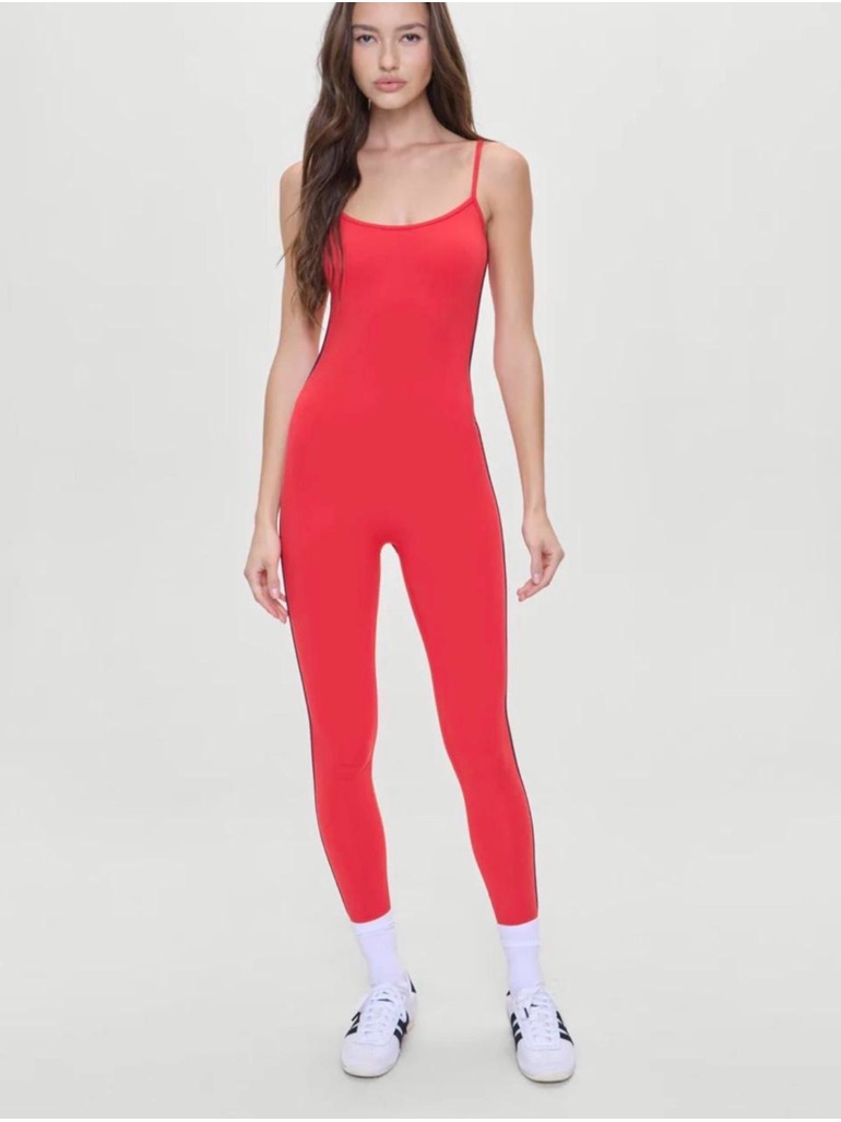 Frankie's Bikinis Red Jumpsuit